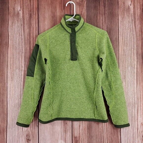 Patagonia Womens Size XS Better Sweater 1/4 Zip Pullover Green 25616 - Picture 7 of 14